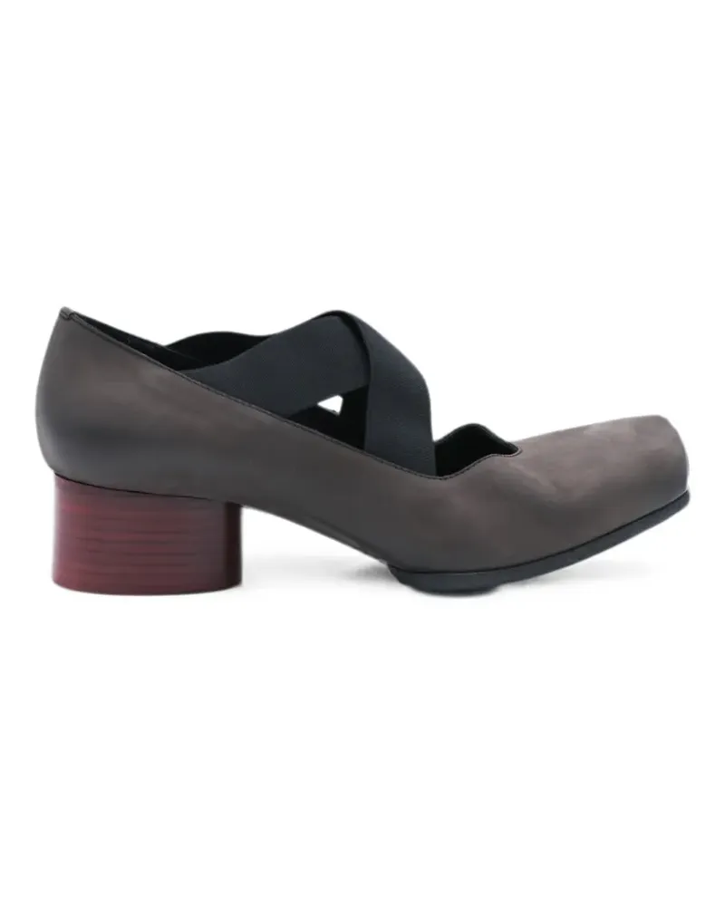 Uma Wang Pumps mit überkreuzten Riemen - Braun Braun