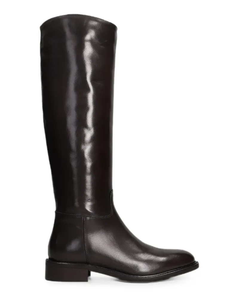 Julie Dee Stiefel mit Reißverschluss - Braun Braun