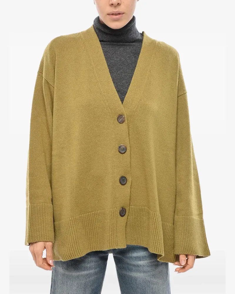 Malo button-up cardigan - Grün Grün
