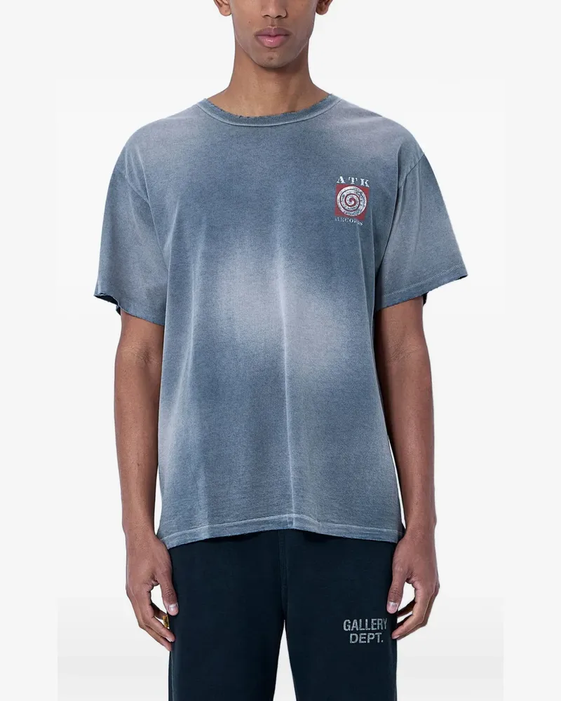 GALLERY DEPT. crew-neck distressed T-shirt - Grau Grau