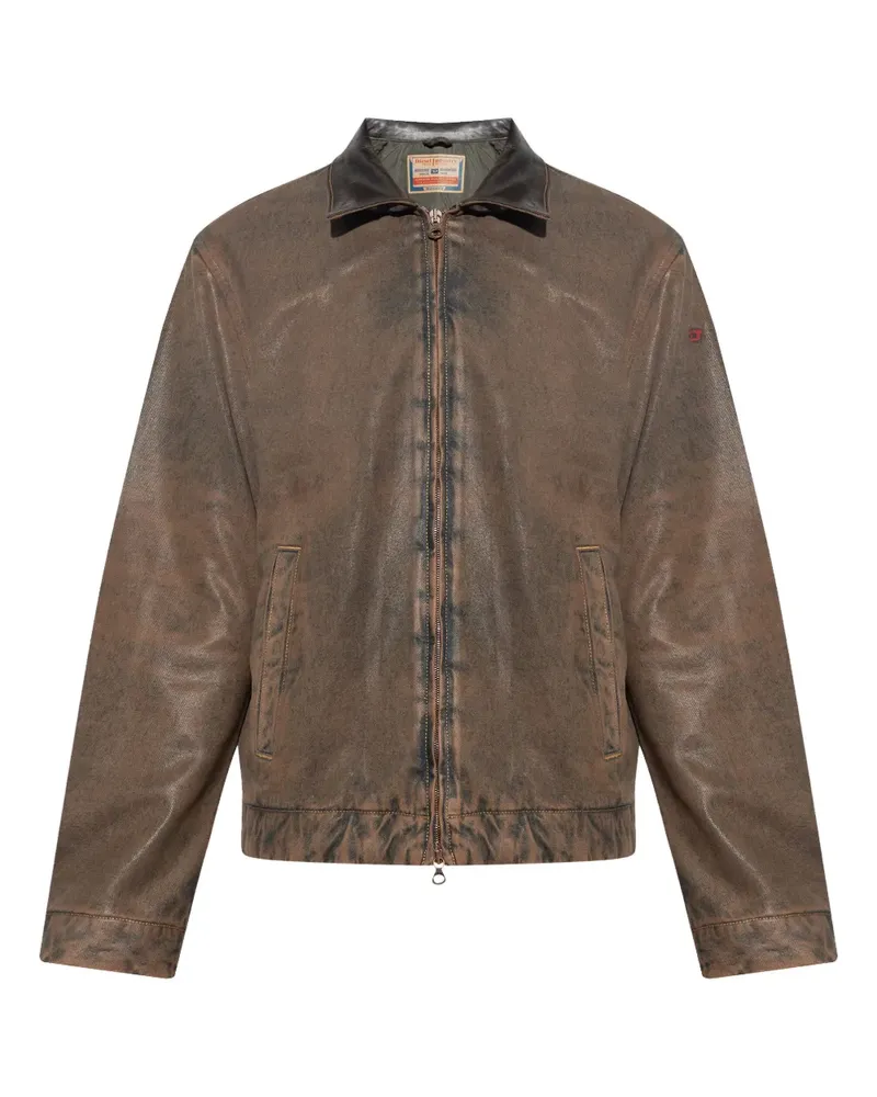 Diesel D-Rohe-S Jacke - Braun Braun