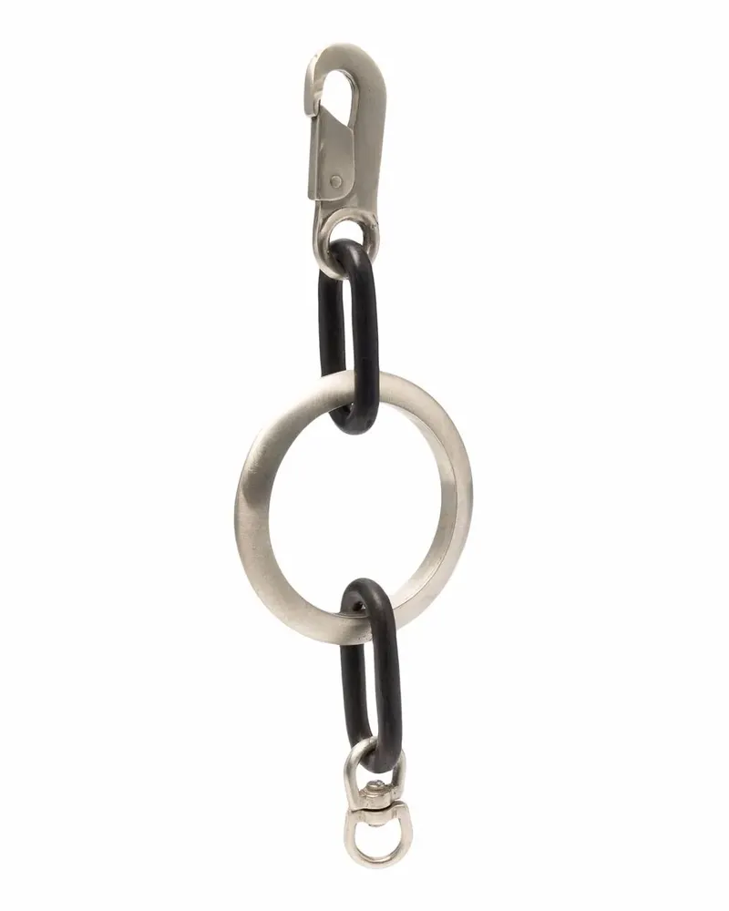 Parts Of Four Schlüsselkette mit Karabinerverschluss - Silber Silber