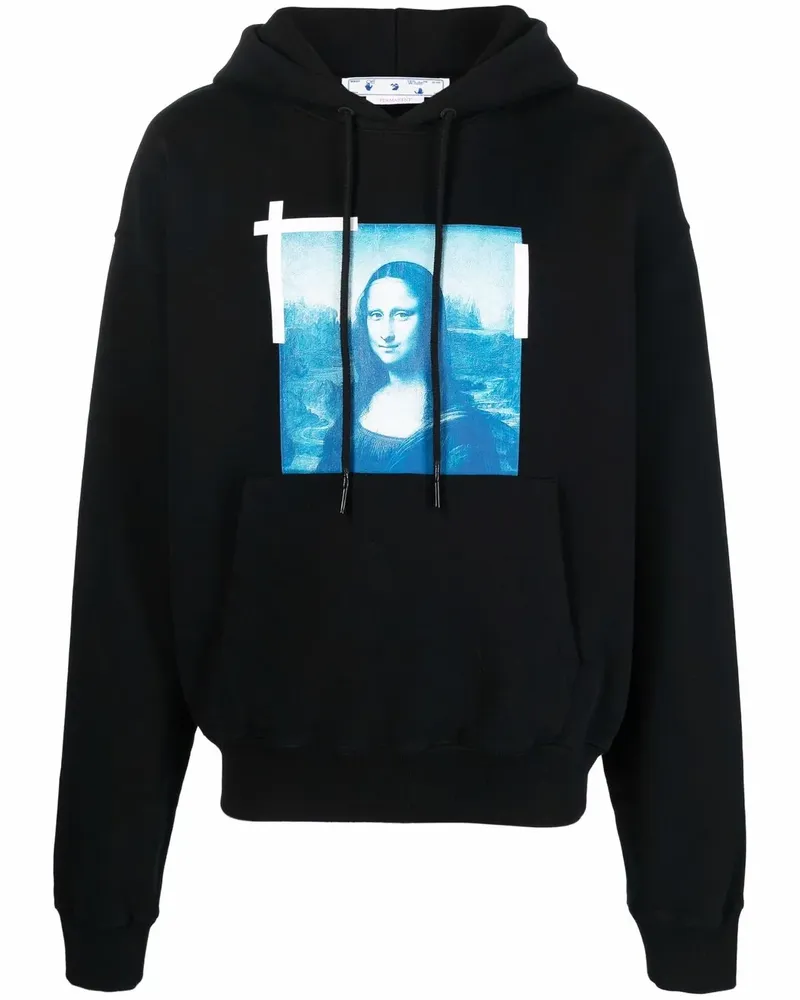 OFF-WHITE Mona Lisa Hoodie - Schwarz Schwarz