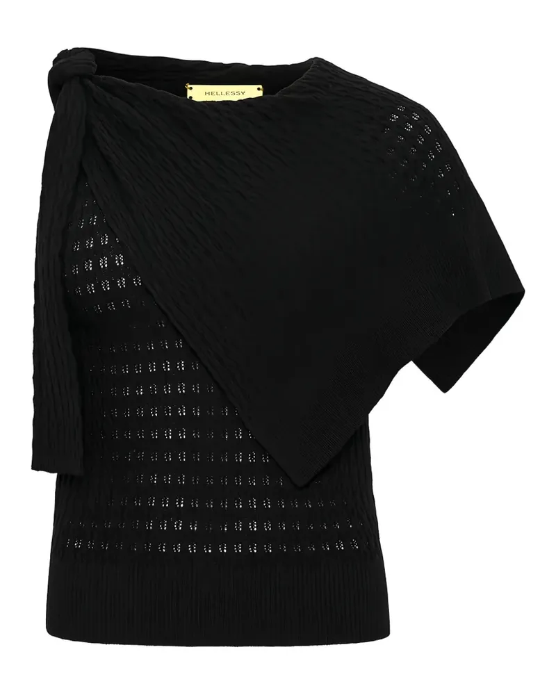 Hellessy Dove knot-detail sweater - Schwarz Schwarz