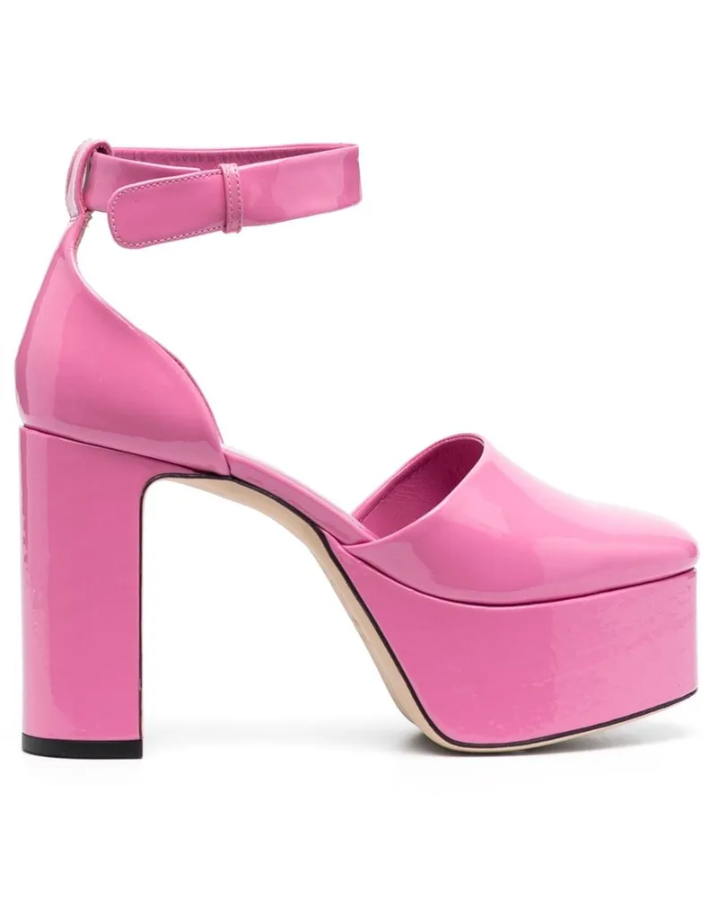 by FAR Pumps mit Plateau 120mm Rosa