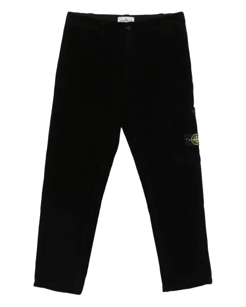 Stone Island Compass-badge trousers - Schwarz Schwarz