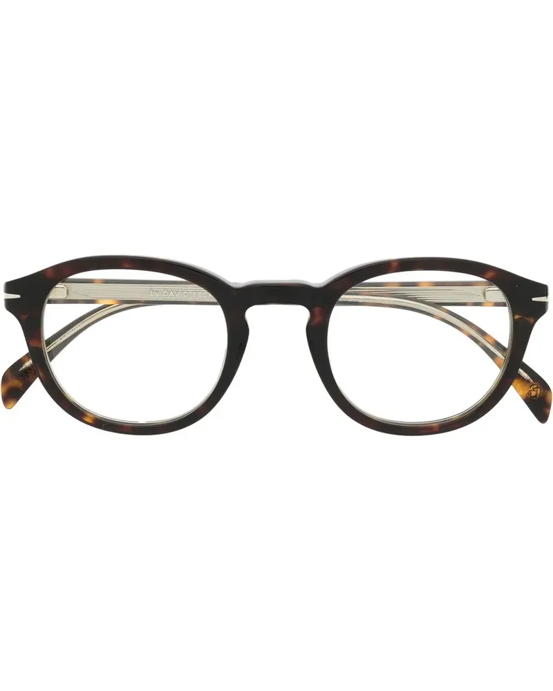 EYEWEAR by DAVID BECKHAM Brille mit austauschbaren Gläsern - Braun Braun