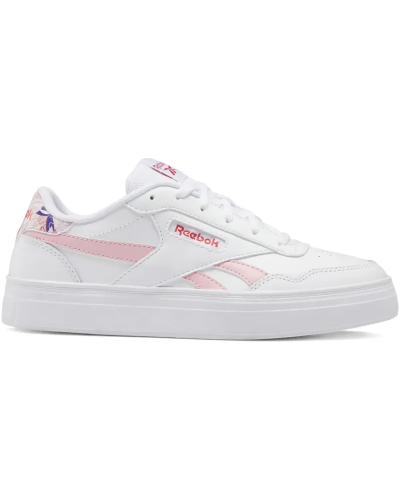 Reebok Court Advance Bold White/Pink Glow Sneakers - Weiß Weiß