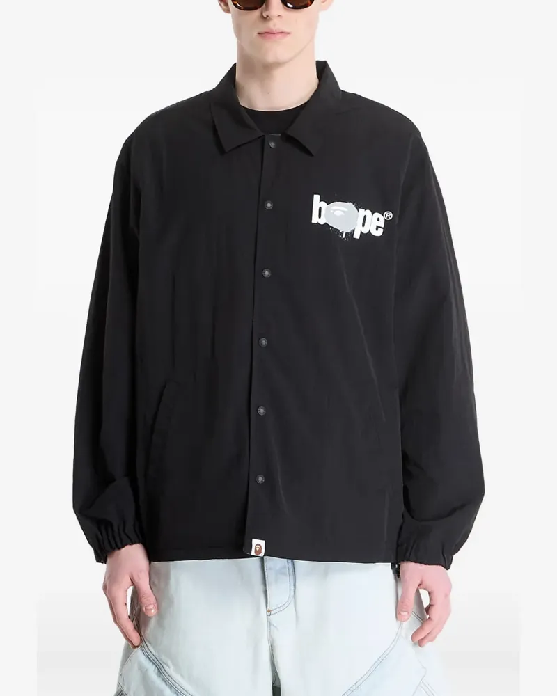 BAPE Bape reversible jacket - Schwarz Schwarz