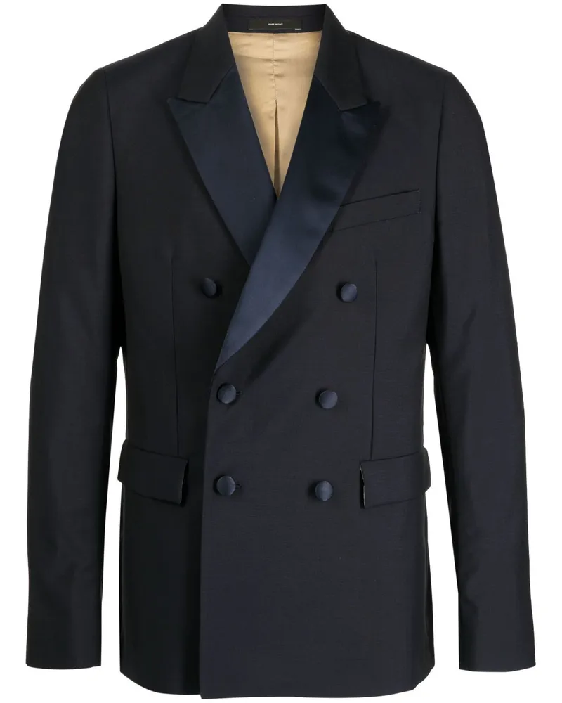Paul Smith Doppelreihiges Sakko - Schwarz Schwarz