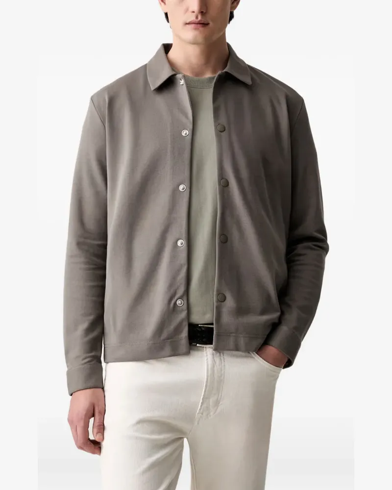 Marc O'Polo Cardigan mit Druckknöpfen - Grau Grau
