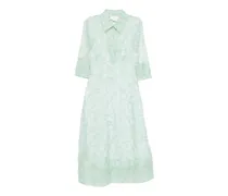 Kleid mit Pailletten - Grün