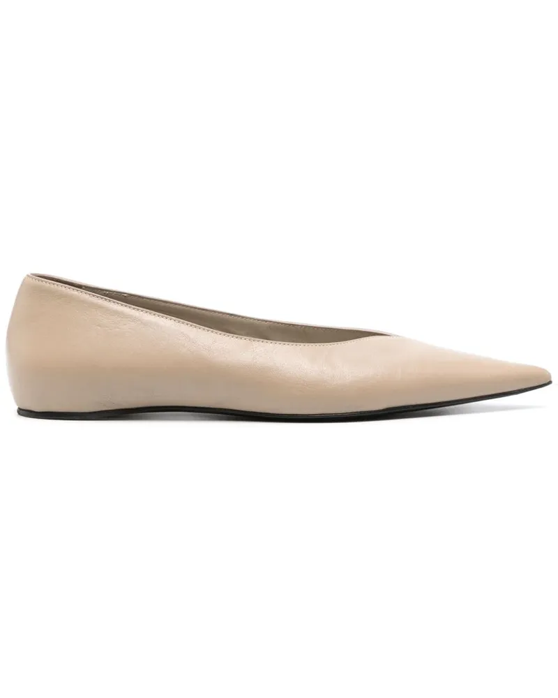 Totême The Asymmetric Ballerinas - Nude Nude
