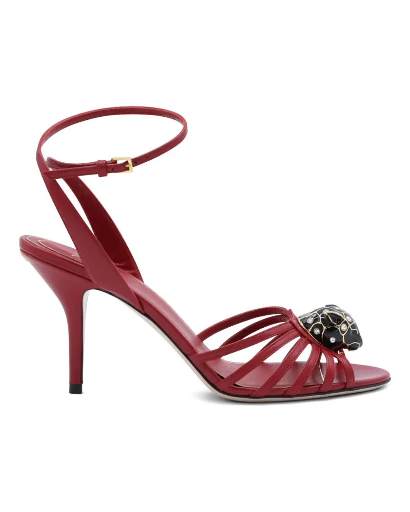 Valentino Garavani Verzierte Pas de Chat Sandalen - Rot Rot