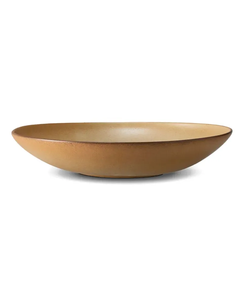 L’OBJET Mittelgroße Terra Coupe-Schale (30cm) - Braun Braun