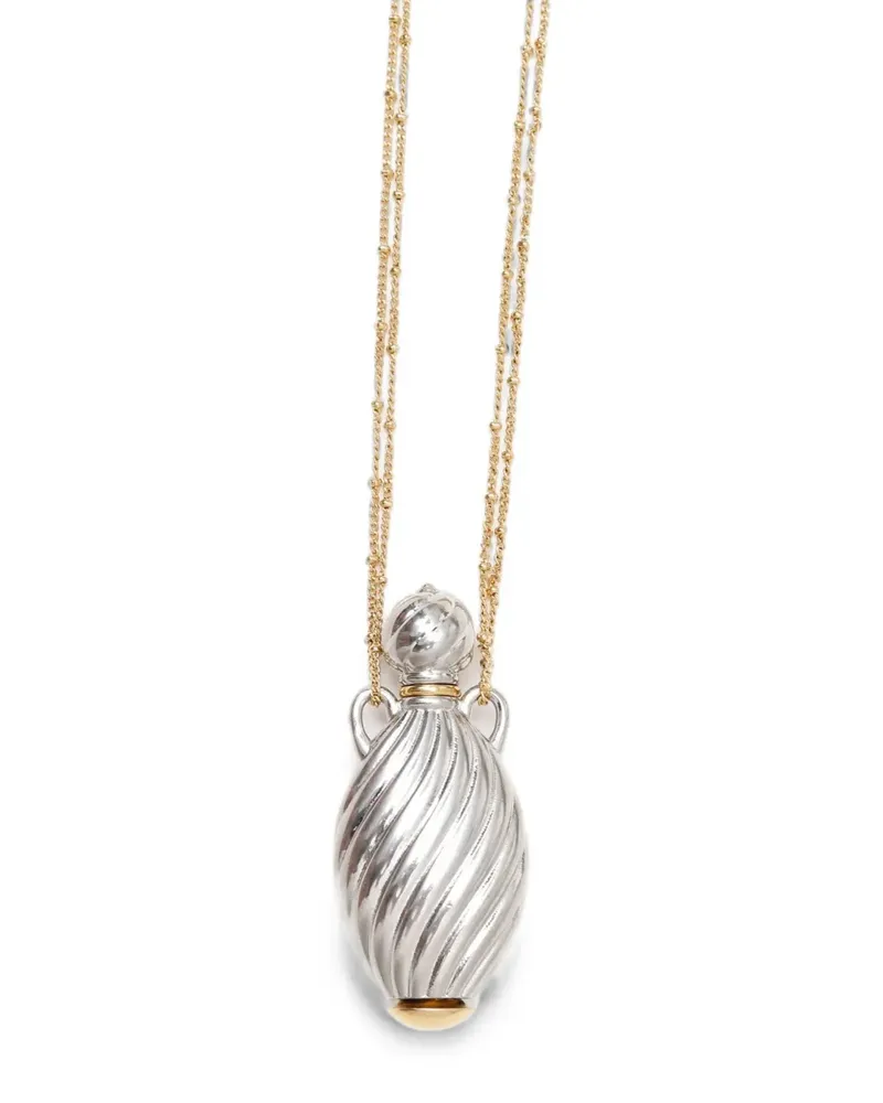 Chloé fluted amphora-pendant necklace - Gold Gold