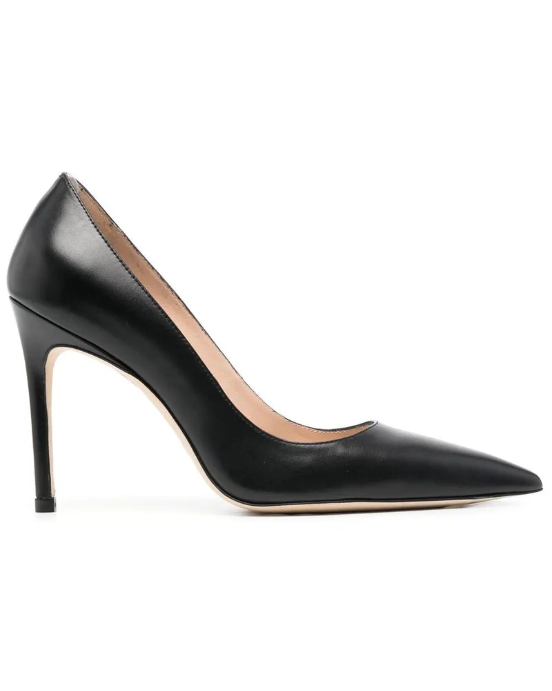 Stuart Weitzman Anny Pumps mit spitzer Kappe - Schwarz Schwarz