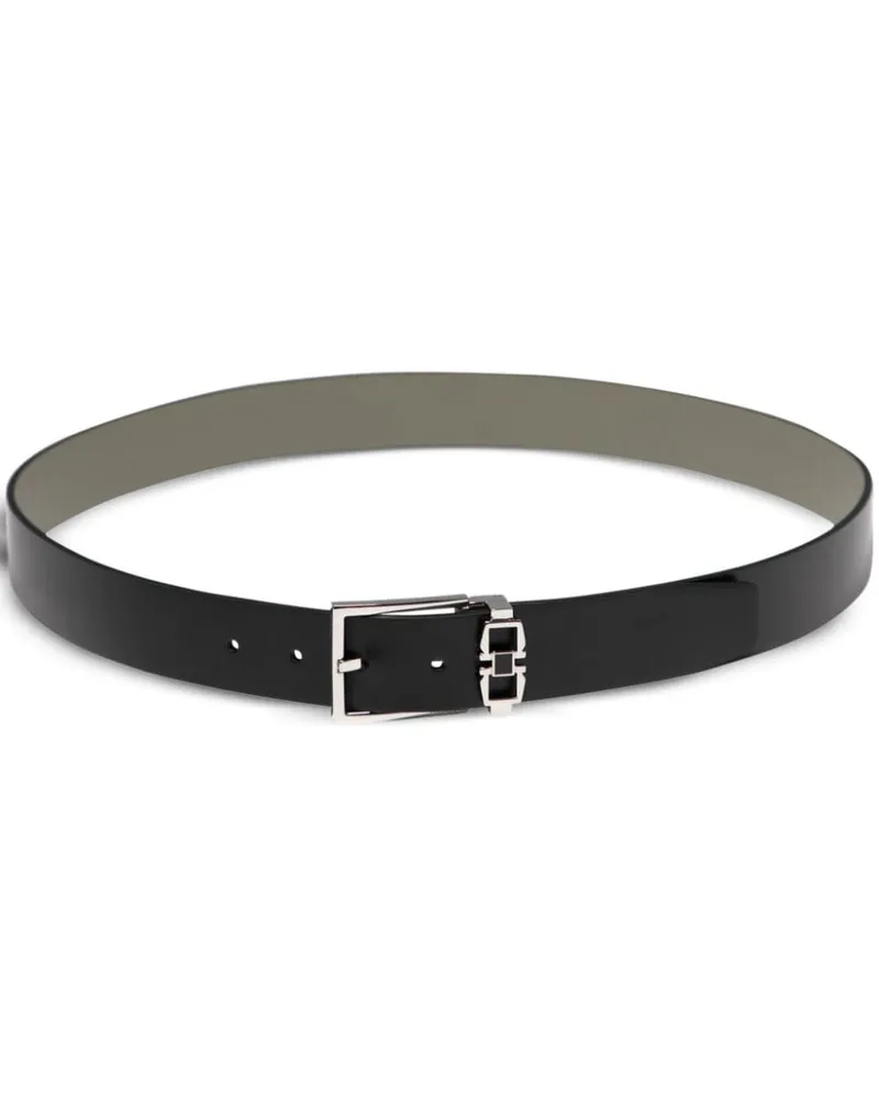 Ferragamo Wendbarer Ledergürtel - Schwarz Schwarz