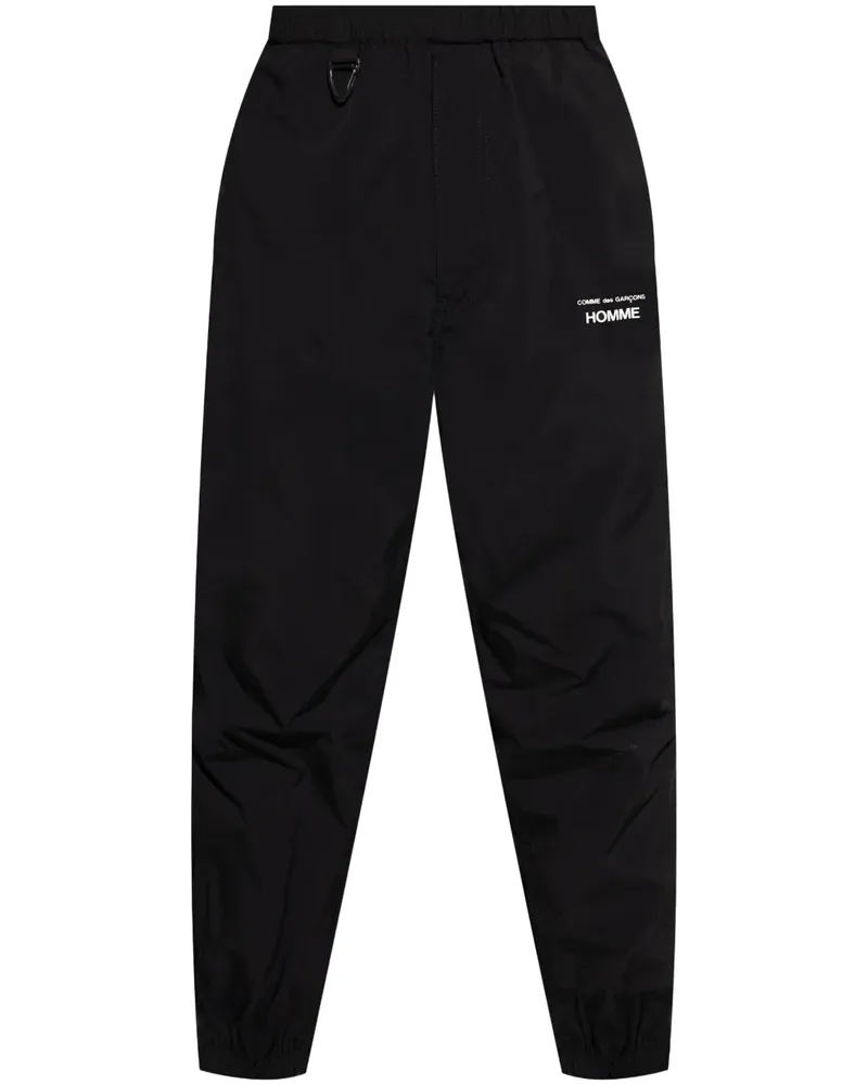 Comme des Garçons Hose mit Logo - Schwarz Schwarz