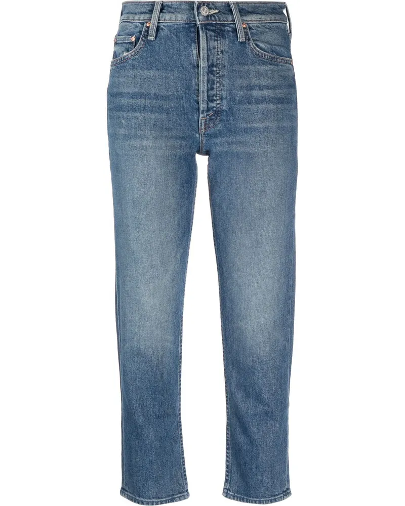 Mother Tomcat Cropped-Hose - Blau Blau