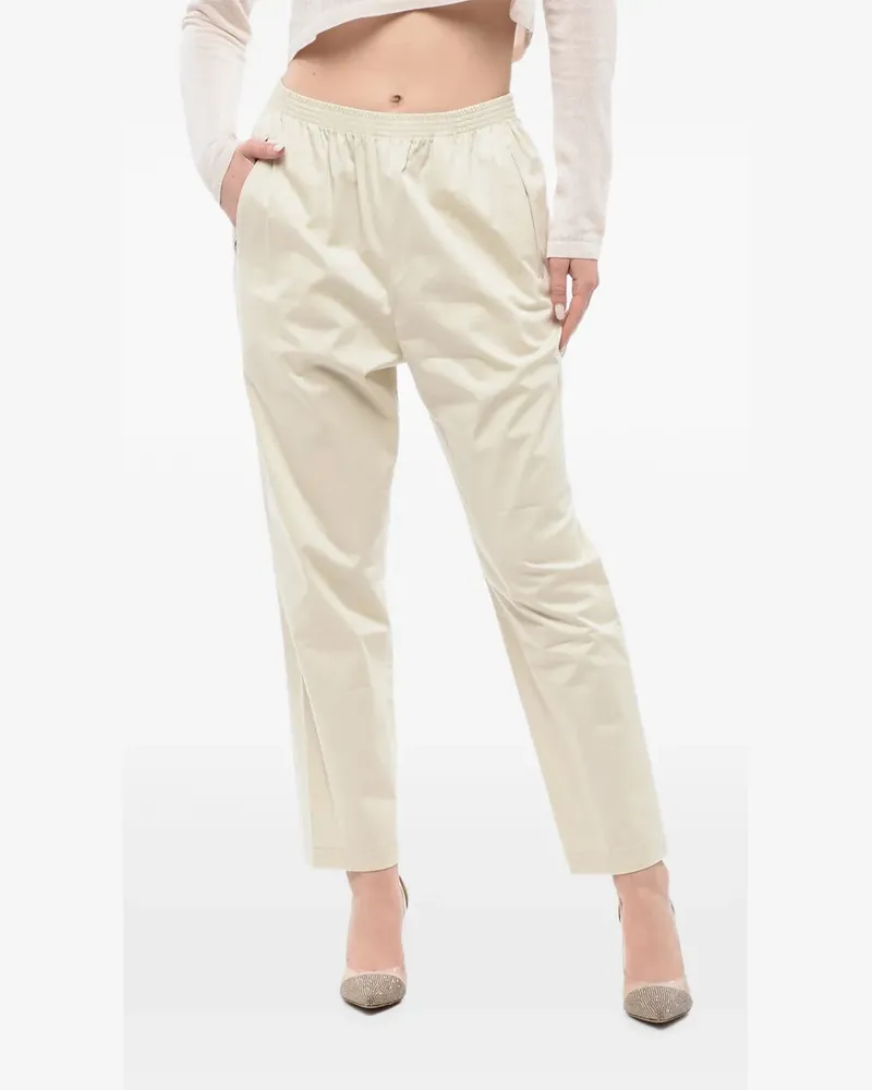 Woolrich Hose mit elastischem Bund - Nude Nude