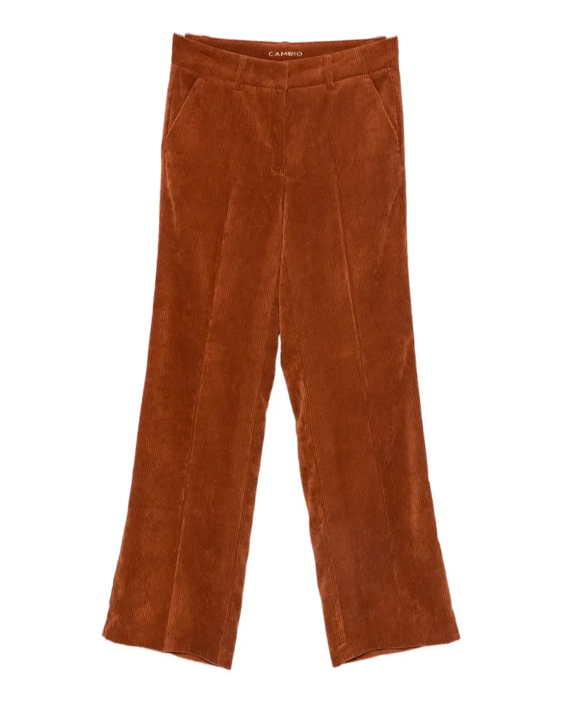 Cambio Amelie corduroy trousers - Braun Braun