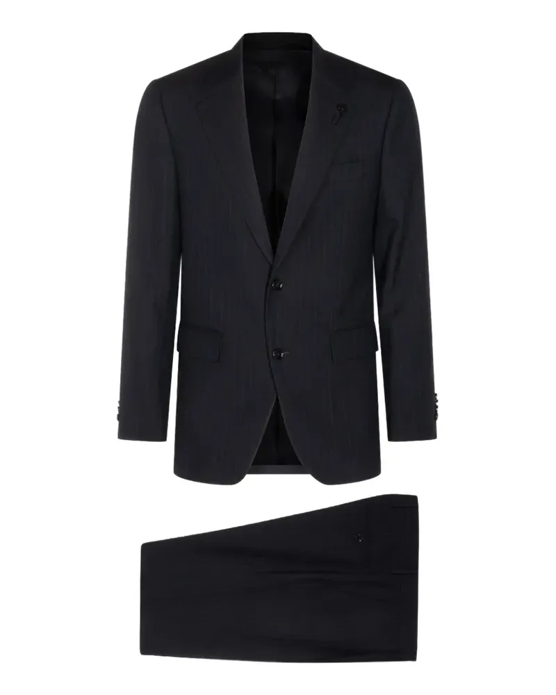 LARDINI pinstripe suit - Grau Grau