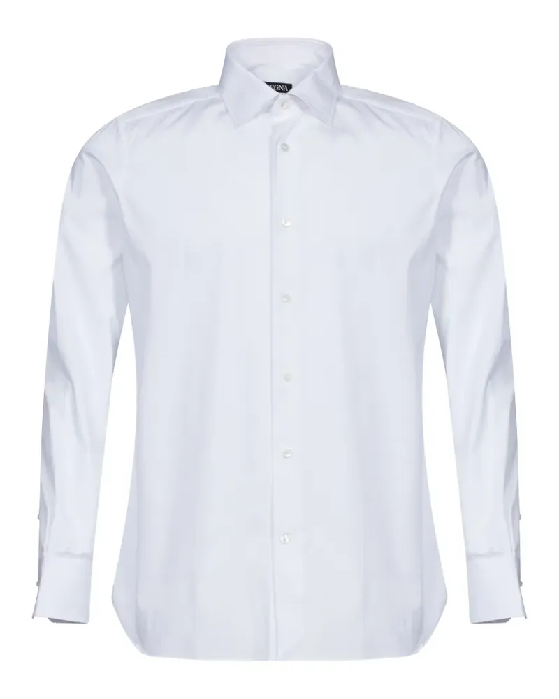 Ermenegildo Zegna long-sleeve shirt - Weiß Weiß