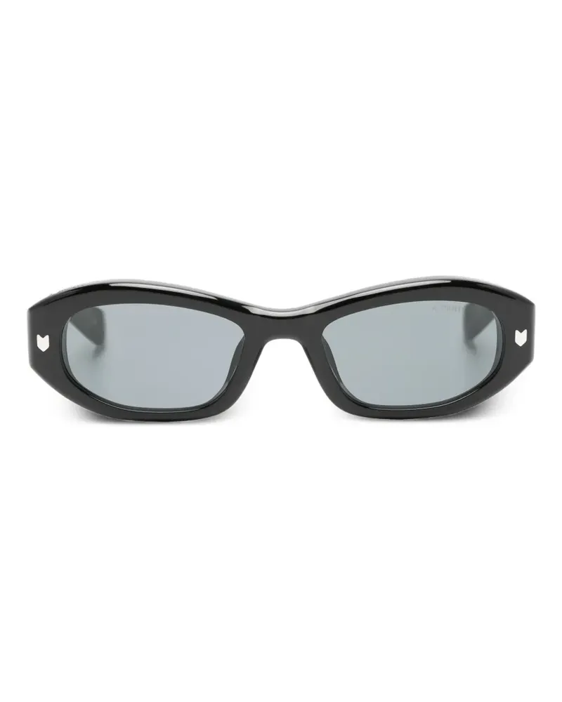 Kitsuné x A. Society Ming sunglasses - Schwarz Schwarz