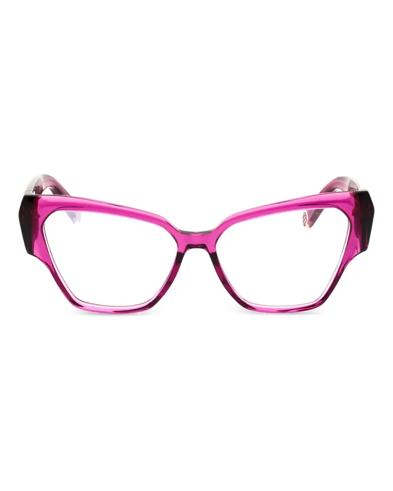 Philipp Plein Klassische Cat-Eye-Brille - Rosa Rosa