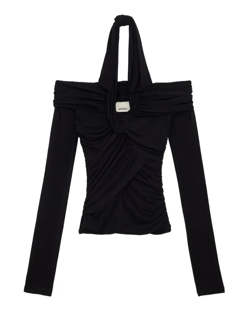 Isabel Marant Vonda Bluse - Schwarz Schwarz