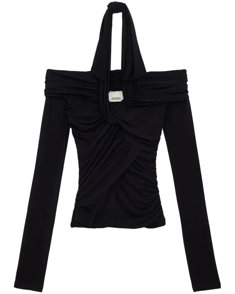 Isabel Marant Vonda Bluse - Schwarz Schwarz