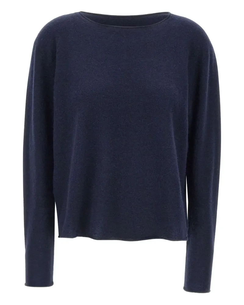 hemisphere Kaschmirpullover mit Rundhalsausschnitt - Blau Blau