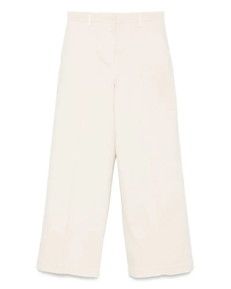 Eleventy Hose mit Ziernaht - Nude Nude