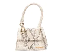 Le Chiquito Moyen Boucle Handtasche - Nude