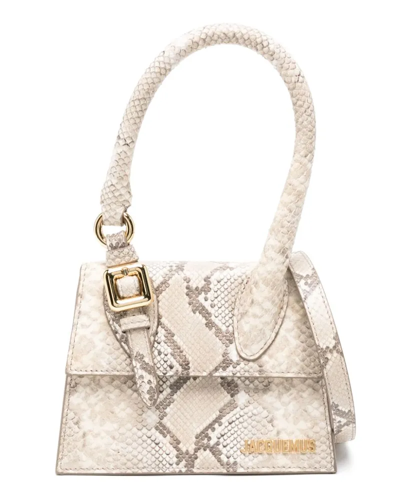 Jacquemus Le Chiquito Moyen Boucle Handtasche - Nude Nude