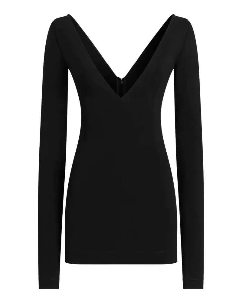 Dolce & Gabbana Jersey-Minikleid - Schwarz Schwarz