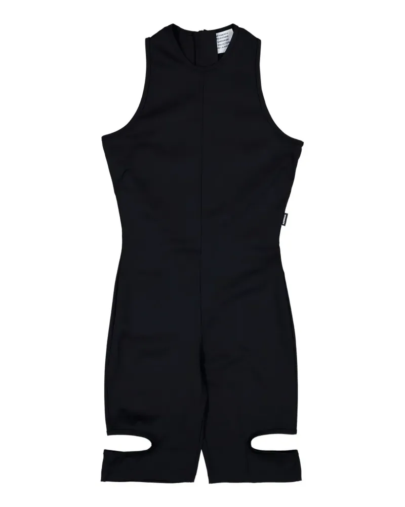 VETEMENTS Tease playsuit - Schwarz Schwarz