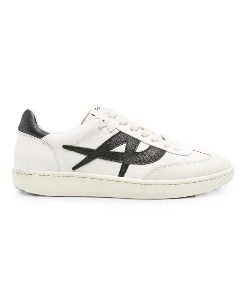 ash logo-patch sunset sneakers - Nude Nude