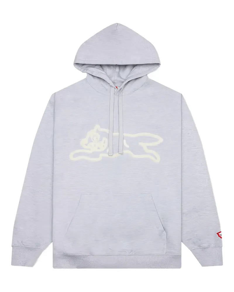 ICECREAM Hoodie mit Sauce Running Dog-Print - Grau Grau