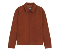 Klassische Lederjacke - Rot