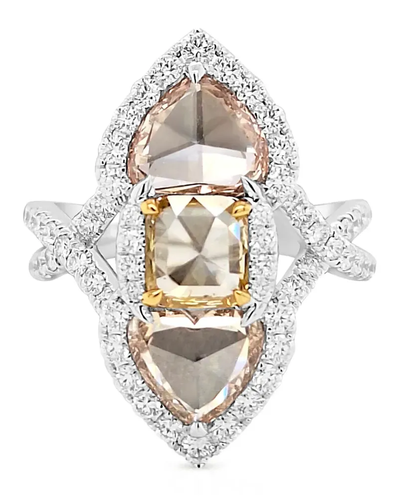 HYT Jewelry cocktail diamond ring - Silber Silber