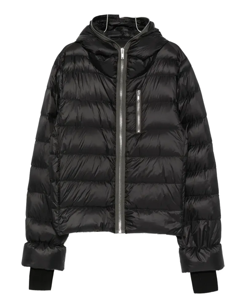 Rick Owens Gimp hooded down jacket - Schwarz Schwarz