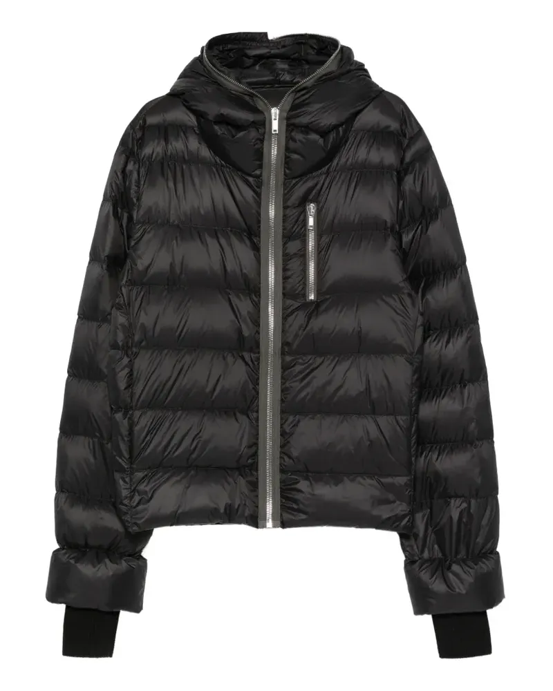 Rick Owens Gimp Daunenjacke - Schwarz Schwarz