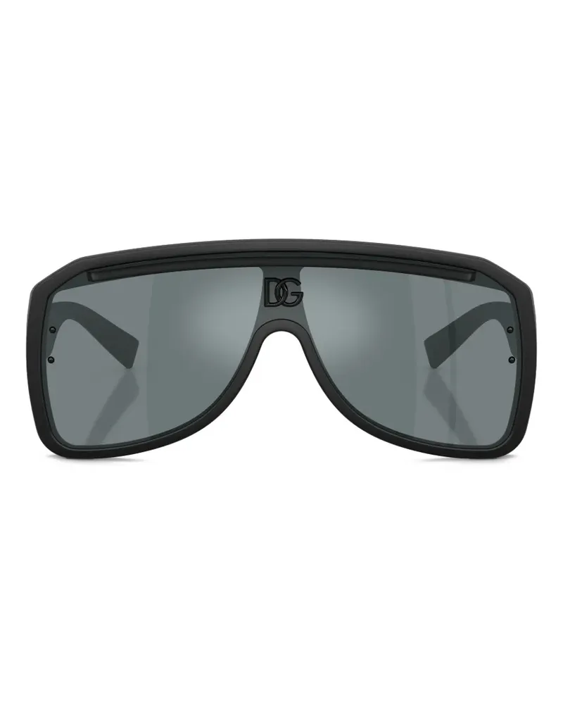 Dolce & Gabbana Getönte Pilotenbrille - Schwarz Schwarz
