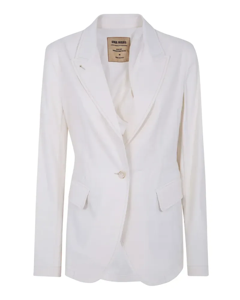 Uma Wang Doppelreihiger Oversized-Blazer - Nude Nude
