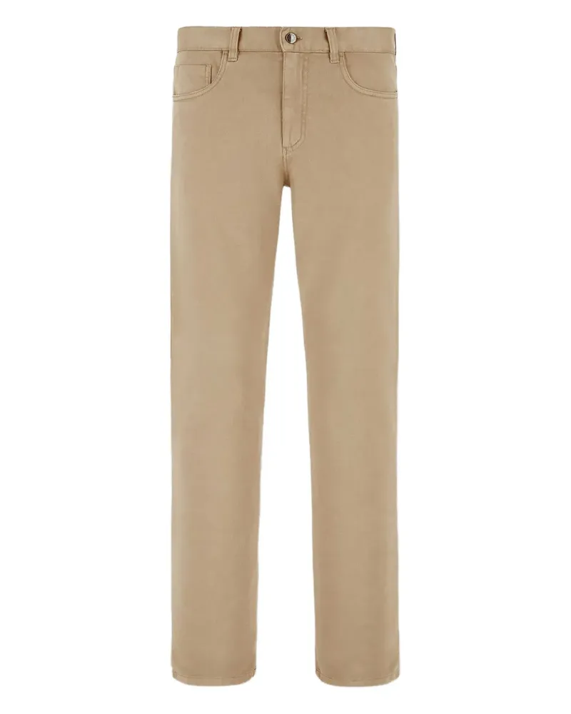 Canali Jeans mit geradem Bein - Nude Nude