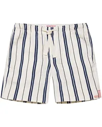 Orlebar Brown Gestreifte Alex Ribbon Shorts Blau