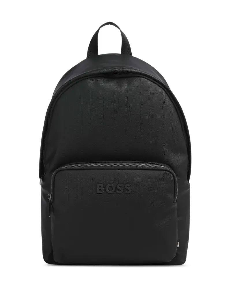 HUGO BOSS Rucksack mit Rundumreißverschluss - Schwarz Schwarz