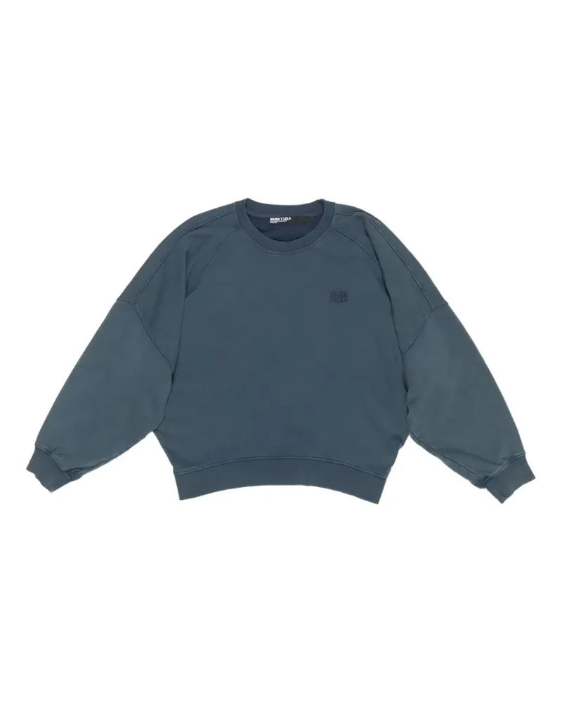 BIMBA Y LOLA raglan-sleeve cotton sweatshirt - Blau Blau